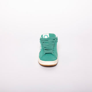 Sneakers frontale con lacci Flat colore Verde